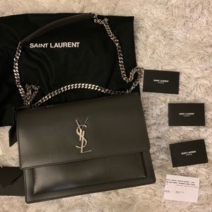 Authentic YSL medium sunset bag